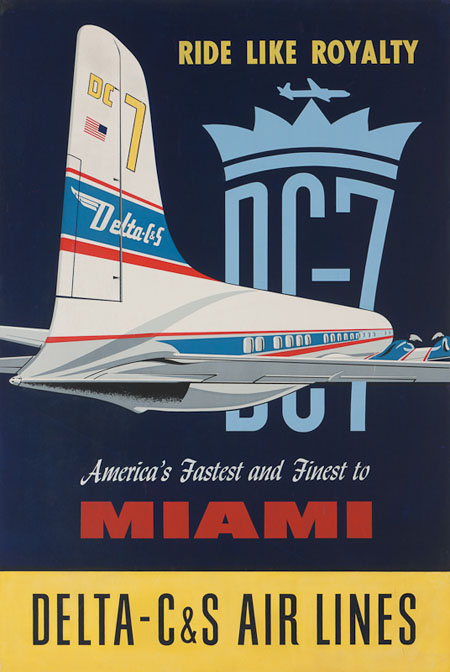 Vintage Airline Poster 83