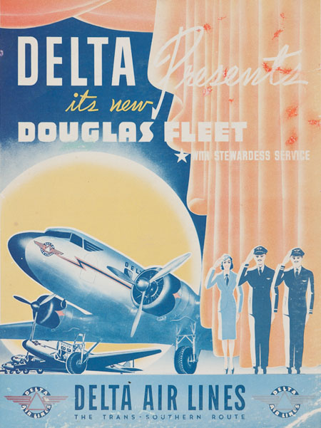 Vintage posters of American airline companies - aviatstudios.com