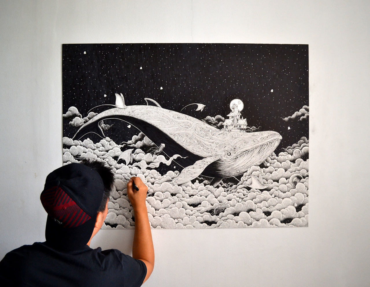Kerby Rosanes Night Whale